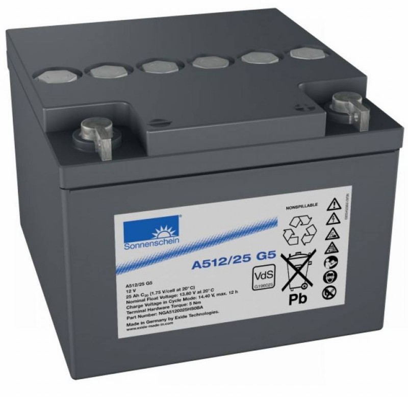Imagen de Batería SONNENSCHEIN A512/25 GEL STANDARD