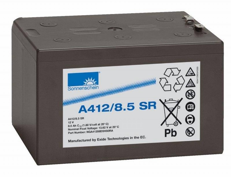 Imagen de BATERÍA SONNENSCHEIN GEL Long Life A412/8.5 SR 12V 8,5Ah