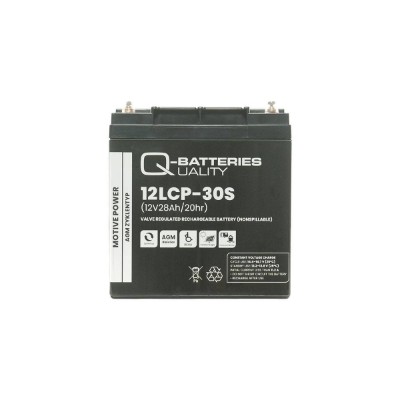 Imagen de BATERÍA Q-BATTERIES Ciclica AGM 12LCP-30S 12V 30Ah