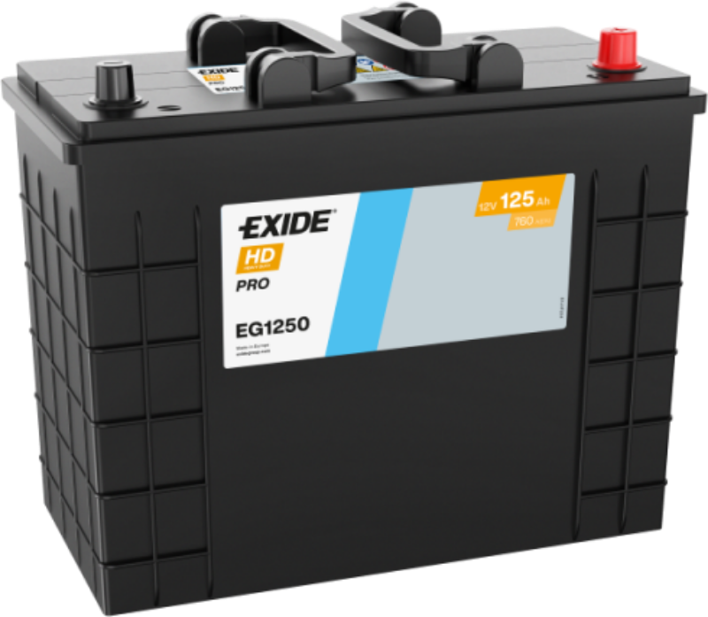Imagen de Batería EXIDE EG1250 (equivale a TUDOR TG1250) Start PRO