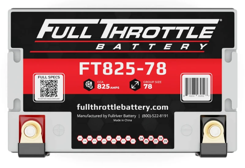 Imagen de Batería FULLRIVER HC65S Alto Arranque AGM 65Ah 825A