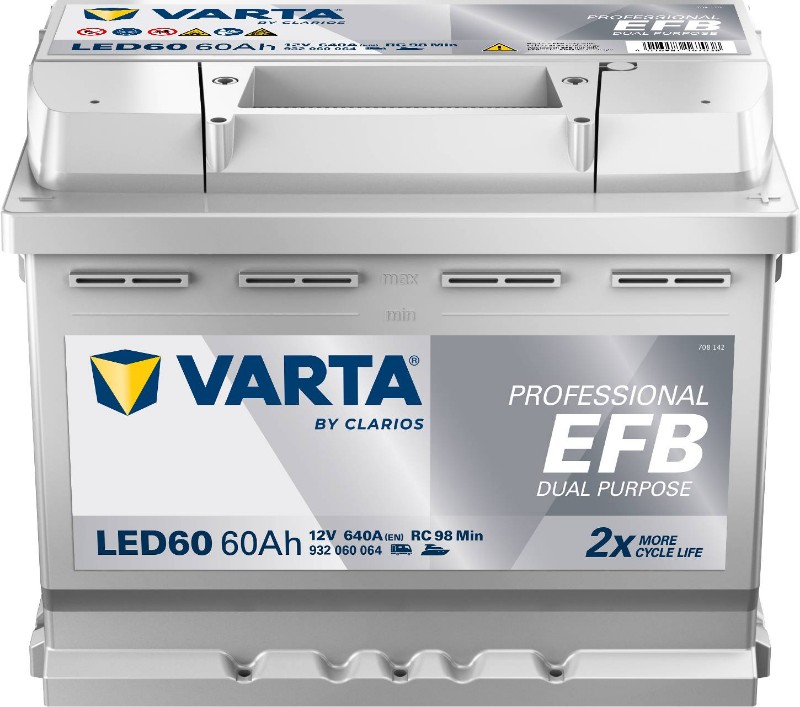 Imagen de Batería VARTA LED60 Professional Dual Purpose