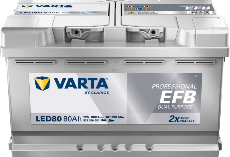 Imagen de Batería VARTA LED70 Professional Dual Purpose