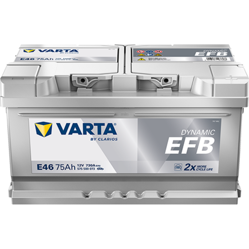 Imagen de BATERÍA VARTA Dynamic EFB E46 12V 75Ah