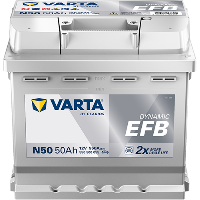 Imagen de BATERÍA VARTA N50 BLUE DYNAMIC EFB