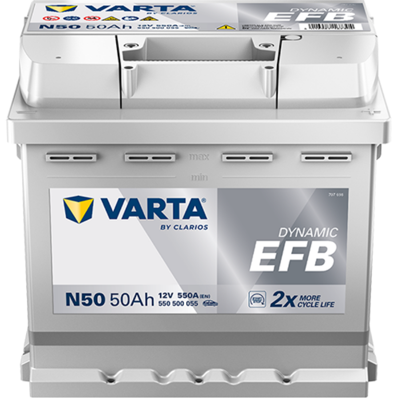 Imagen de BATERÍA VARTA N50 DYNAMIC EFB