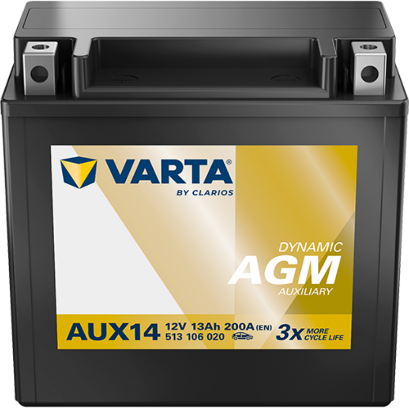 Imagen de BATERÍA VARTA Aux 14 Auxiliar 13Ah 200A AGM