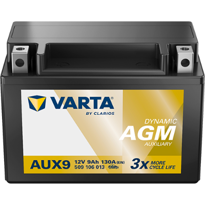 Imagen de BATERÍA VARTA Aux 9 Auxiliar 9Ah 130A AGM