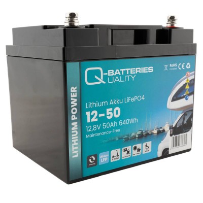 Imagen de BATERÍA Q-BATTERIES Litio Litio 12-50 12,8V 50Ah