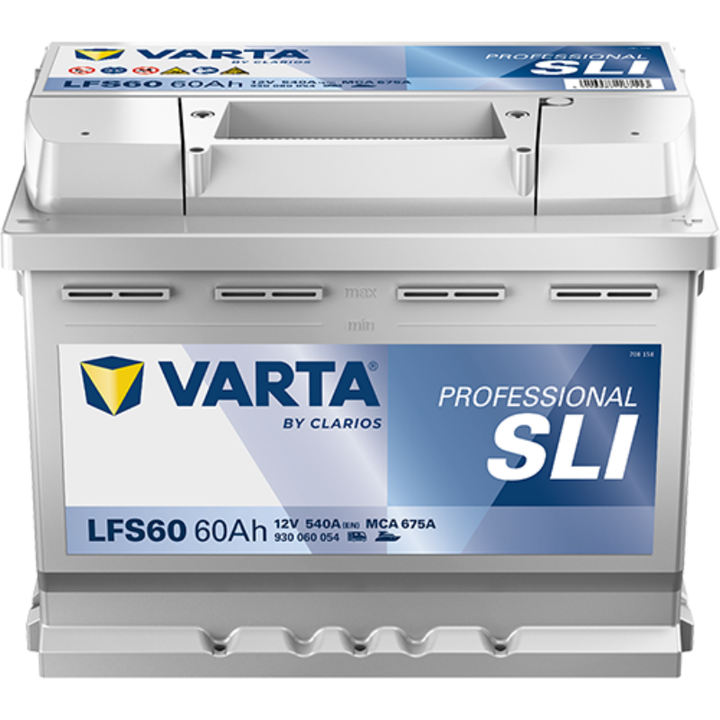 Imagen de BATERÍA VARTA LFS60 PROF STARTER