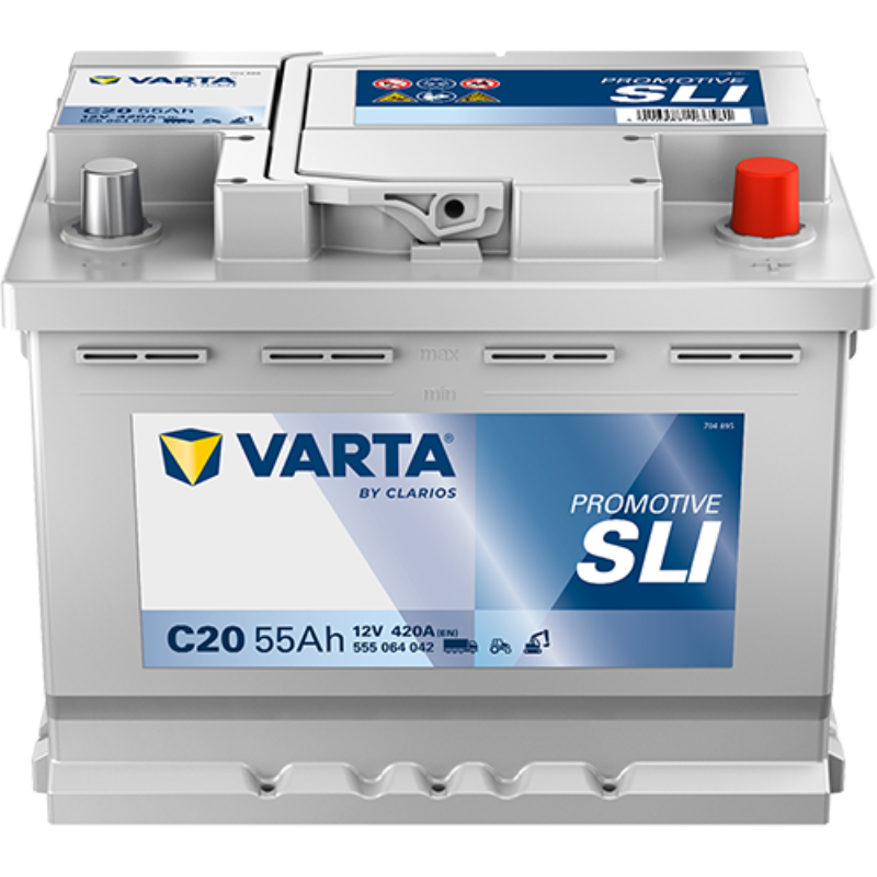 Imagen de BATERÍA VARTA ProMotive SLI C20 12V 55Ah
