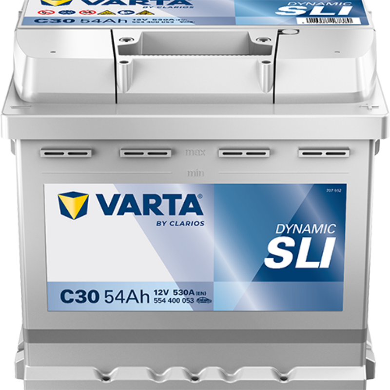 Imagen de BATERÍA VARTA Dynamic SLI C30 12V 54Ah