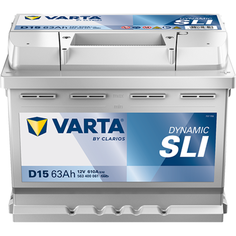 Imagen de BATERIA VARTA D15 DYNAMIC SLI