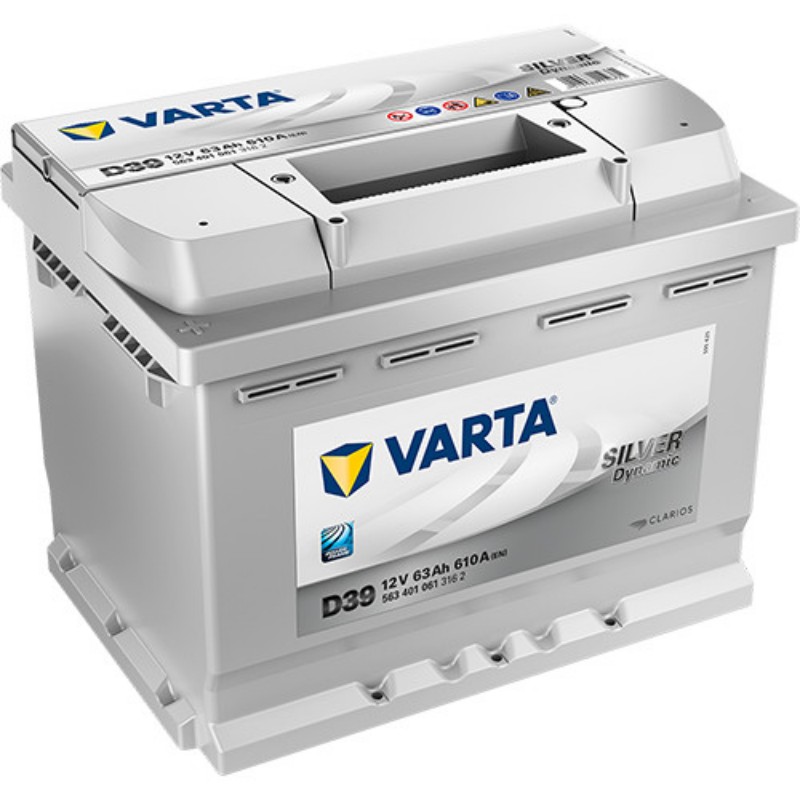 Imagen de BATERÍA VARTA Dynamic SLI D39 12V 63Ah