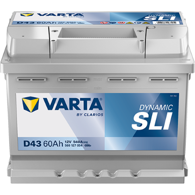 Imagen de BATERÍA VARTA Dynamic SLI D43 12V 60Ah