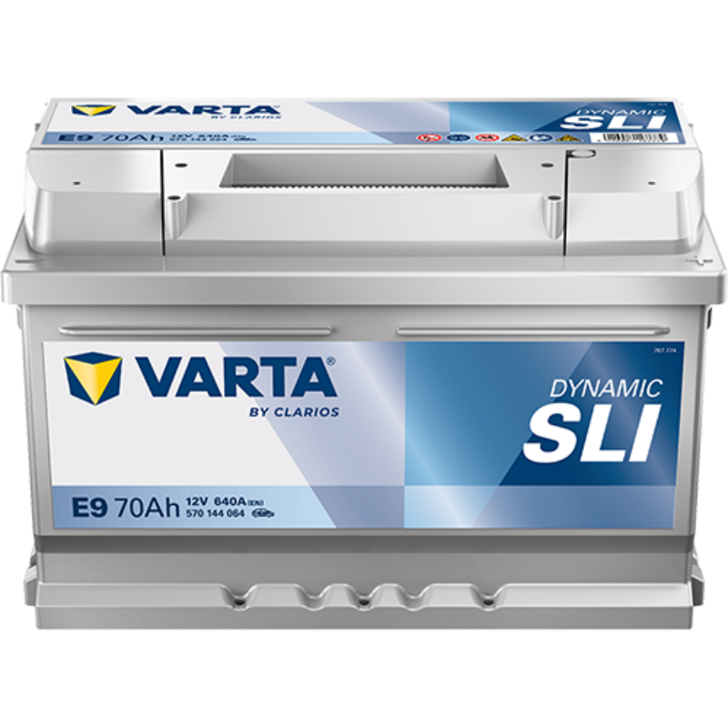 Imagen de BATERÍA VARTA E9 Dynamic SLI 70Ah 640A