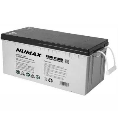 Imagen de BATERÍA NUMAX Ciclica N200-12AGM 12V 212Ah