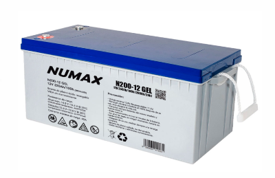 Imagen de BATERÍA NUMAX Ciclica N200-12GEL 12V 200Ah