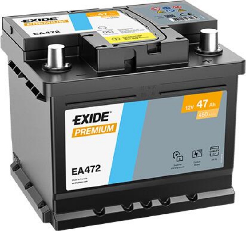 Imagen de Batería EXIDE EA472 Premium Carbon Boost 