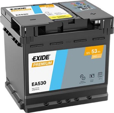 Imagen de BATERÍA EXIDE Premium EA530 12V 53Ah
