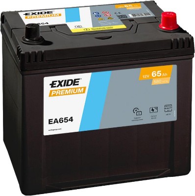 Imagen de BATERÍA EXIDE Premium EA654 12V 65Ah