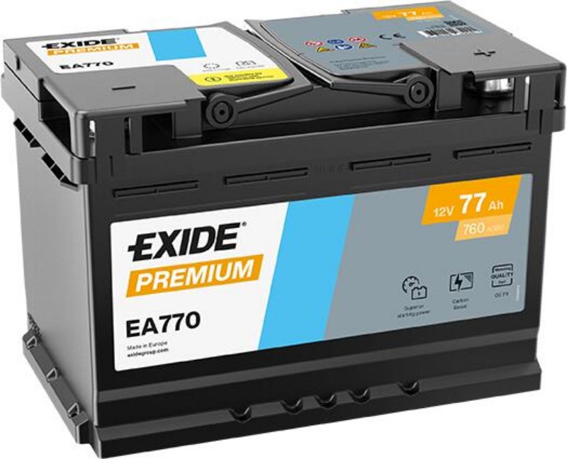 Imagen de Batería EXIDE EA770 Premium Carbon Boost 