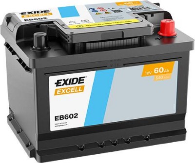 Imagen de BATERÍA EXIDE Excell EB602 12V 60Ah