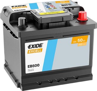 Imagen de BATERÍA EXIDE Excell EB500 12V 50Ah
