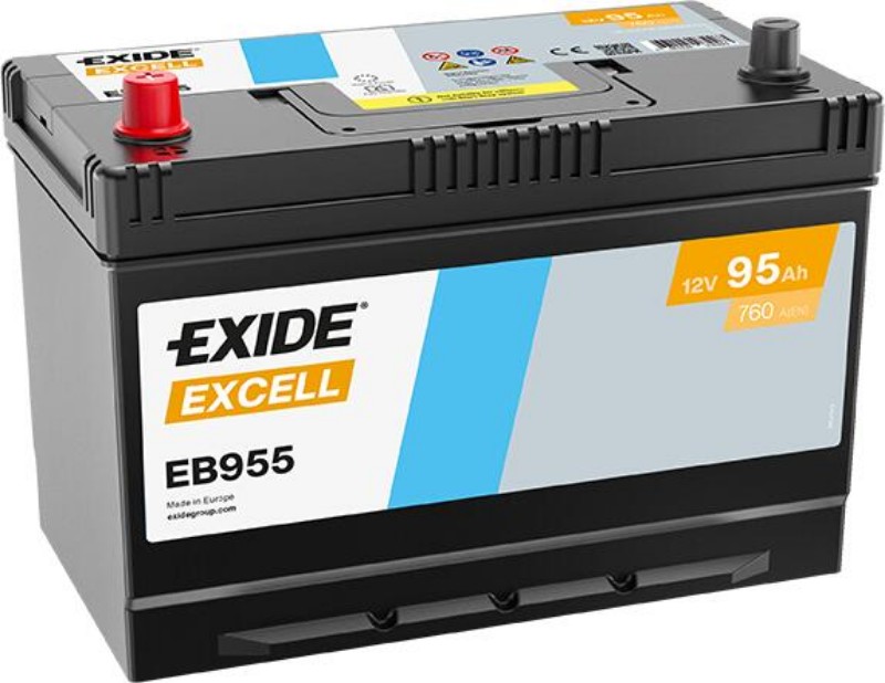 Imagen de BATERÍA EXIDE Excell EB955 12V 95Ah