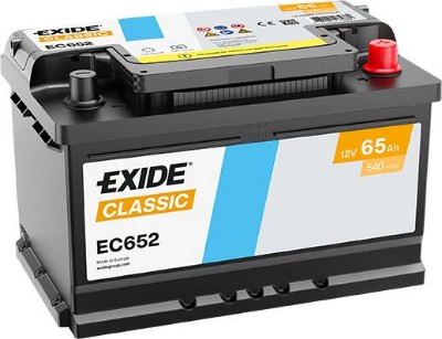 Imagen de BATERÍA EXIDE Classic EC652 12V 65Ah