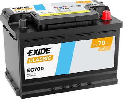 Imagen de BATERÍA EXIDE Classic EC700 12V 70Ah