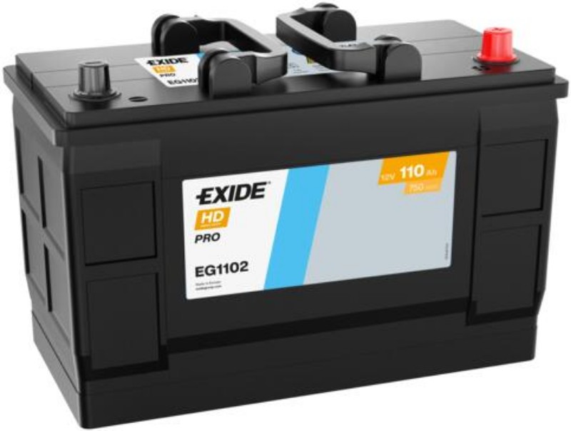 Imagen de BATERÍA EXIDE HD PRO EG1102 12V 110Ah