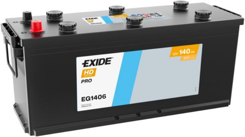 Imagen de BATERÍA EXIDE HD PRO EG1406 12V 140Ah