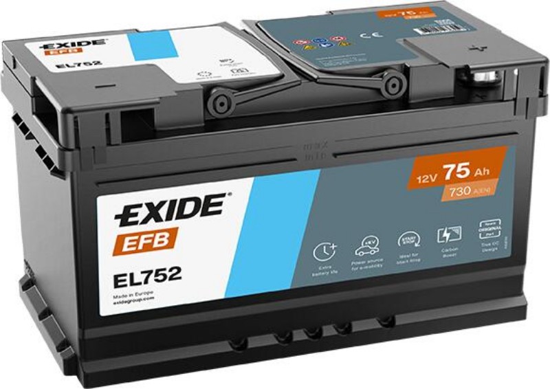 Imagen de Batería EXIDE EL752 Start-Stop EFB