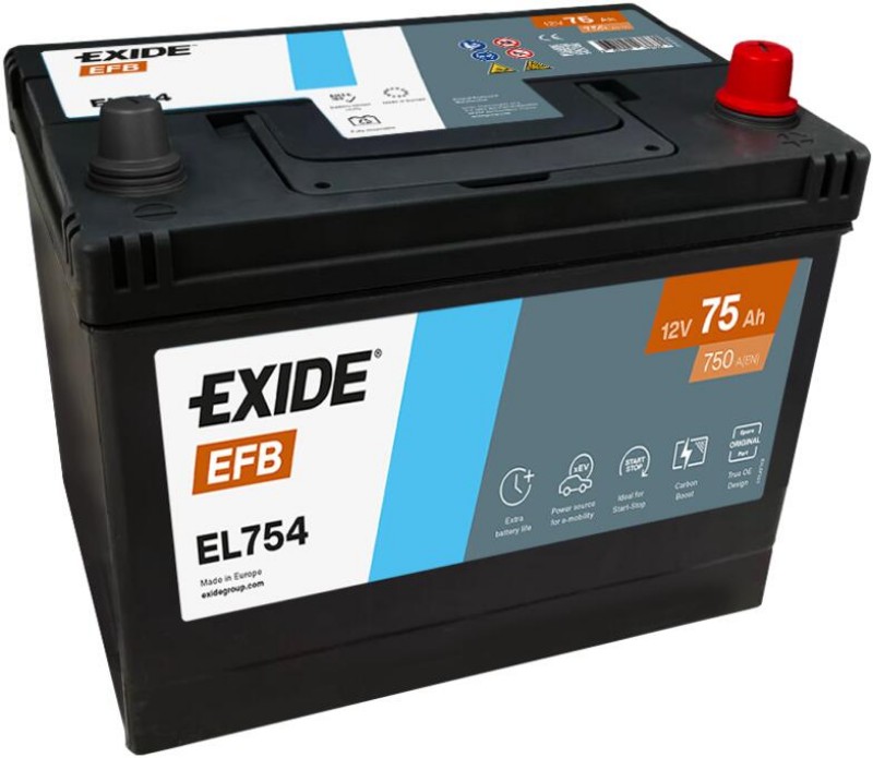 Imagen de Batería EXIDE EL754 Start-Stop EFB