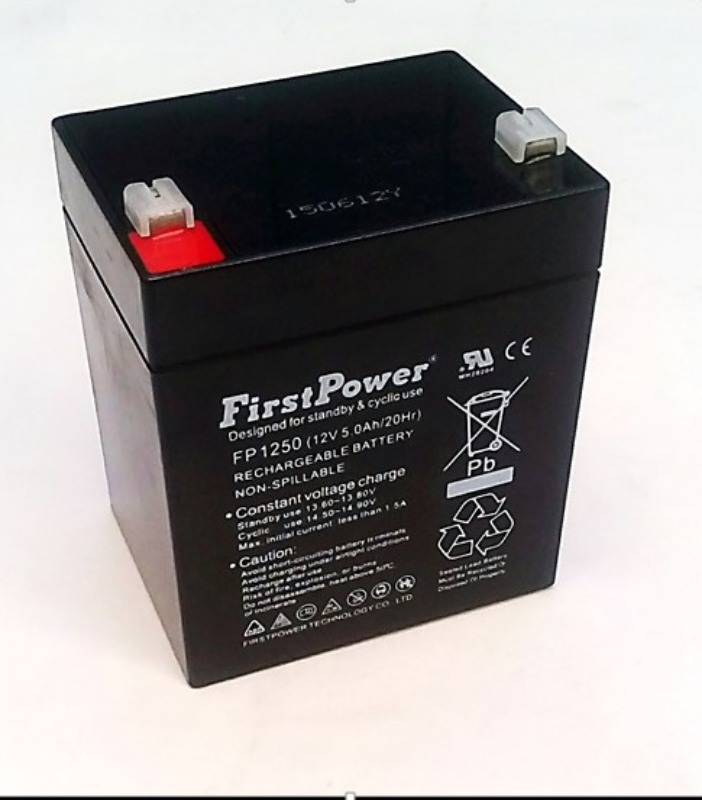 Imagen de BATERÍA FIRST POWER AGM Ciclica FP1250 12V 5Ah