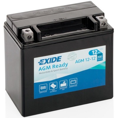 Imagen de BATERÍA EXIDE Ready AGM12-12 12V 12Ah-copiar