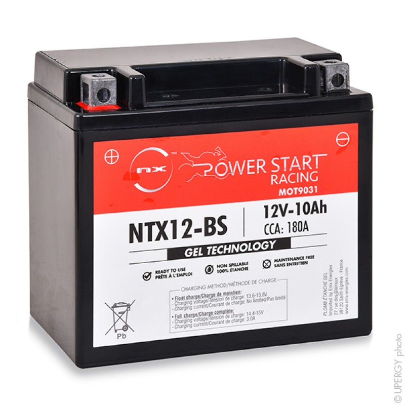 Imagen de BATERÍA NX ENERGIES GEL NTX12 12V 10Ah