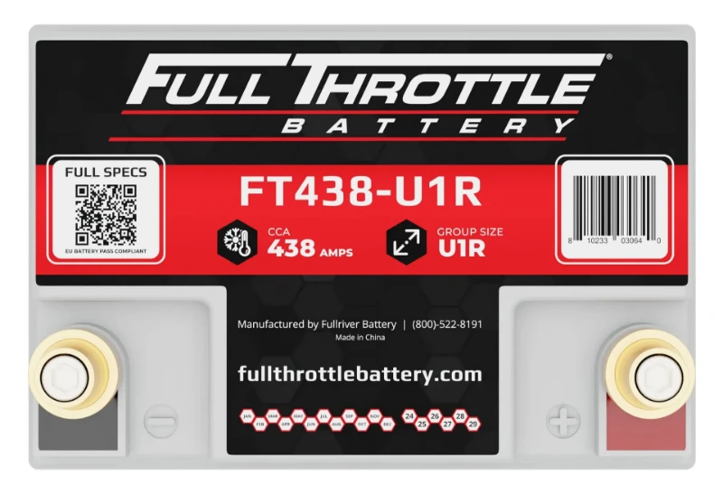 Imagen de BATERÍA FULLRIVER Full Trottle FT438-U1R Tesla 12V 35Ah