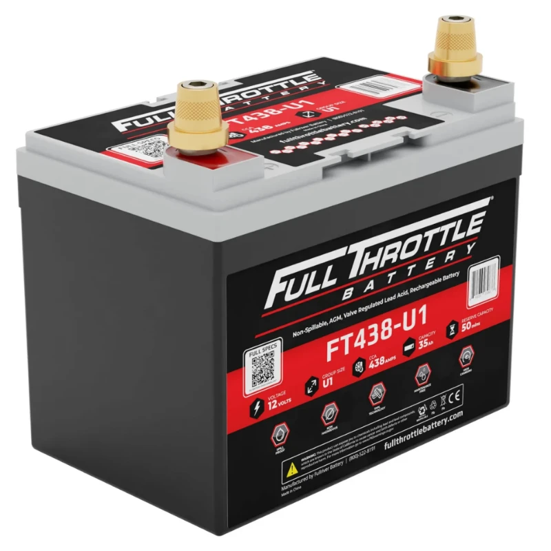 Imagen de BATERÍA FULLRIVER Full Trottle FT438-U1R Tesla 12V 35Ah