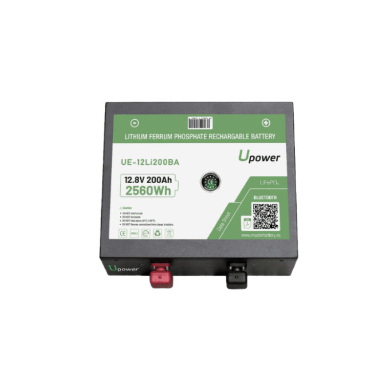 Imagen de BATERÍA U POWER Litio UE-12Li200BA Bajo Asiento 12,8V 200Ah