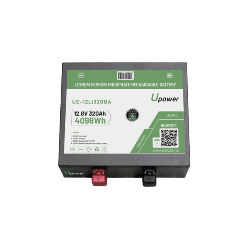 Imagen de BATERÍA U POWER Litio UE-12Li320BA Bajo Asiento 12,8V 320Ah