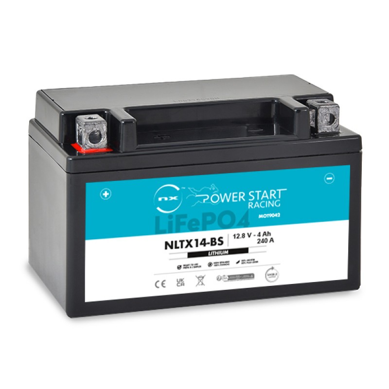 Imagen de BATERÍA NX ENERGIES Litio NLTX14-BS 12V 4Ah